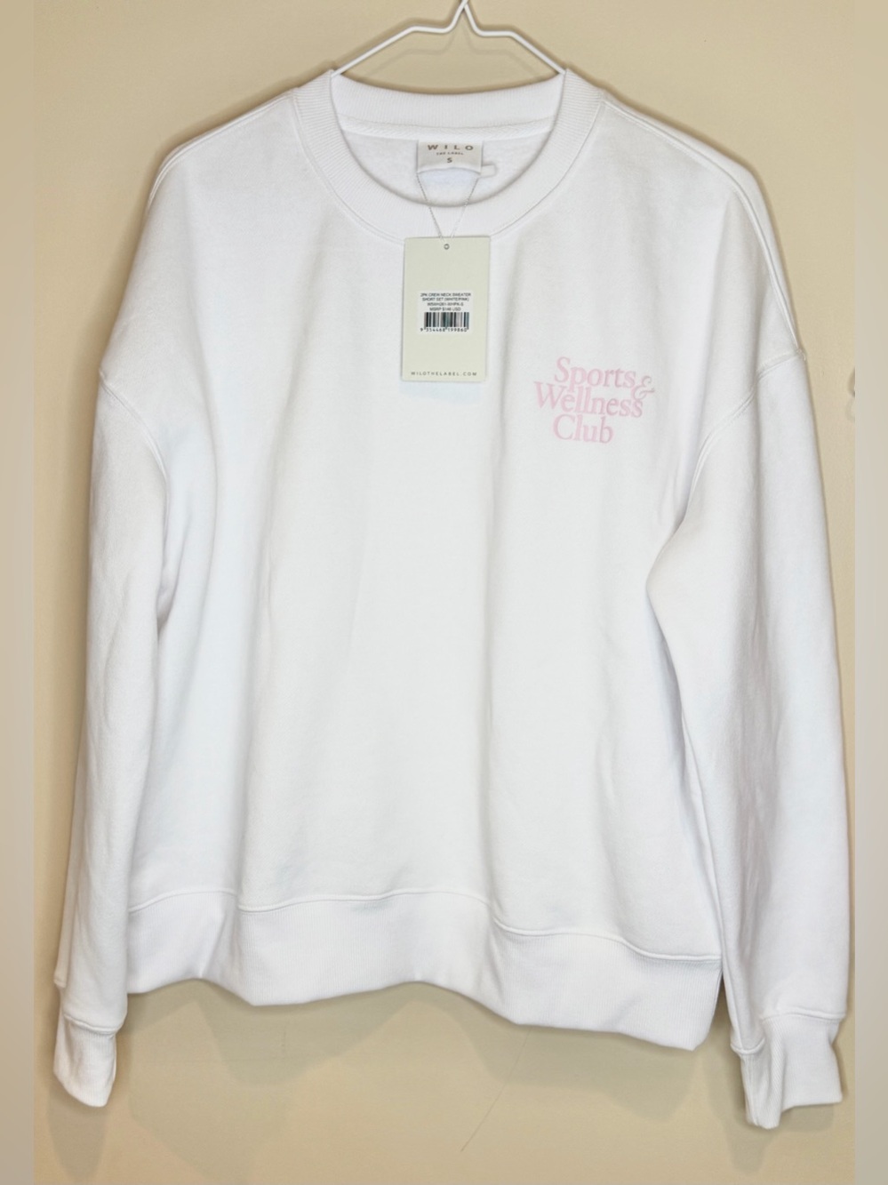 WILO The Label Sports & Wellness Club Sweatshirt & Bike Shorts SET - Picture 5 of 13